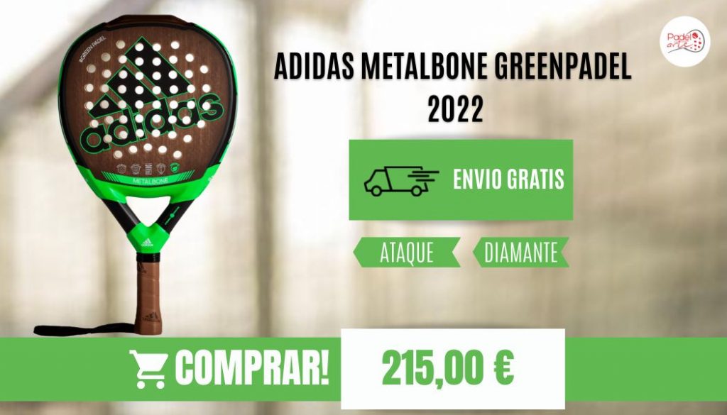 PALA ADIDAS METALBONE GREENPADEL 2022