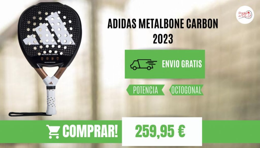 pala adidas metalbone carbon 2023 padelarte