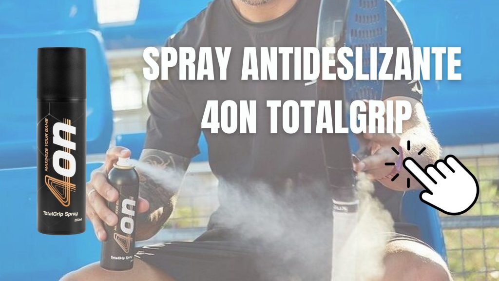 spray antideslizante 4on totalgrip padelarte