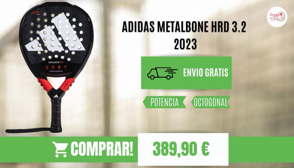 Pala de pádel adidas Metalbone HRD 3.2