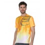 Camiseta Bullpadel Aranju Mandarina Fluor
