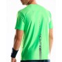 Camiseta Bullpadel Tugo Verde Fluor