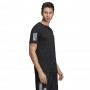 Camiseta Adidas Club 3 Stripes Negro